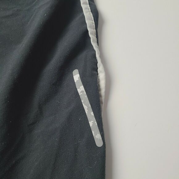 Nike Women's Dri Fit Black Running Athletic Shorts Back Pocket Size Large - Picture 7 of 8